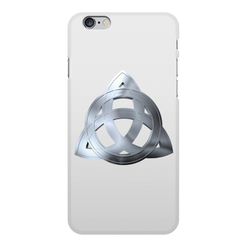 Заказать чехол для iPhone 6/6 Plus в Москве. Чехол для iPhone 6 Plus, объёмная печать Трилистник от GeekFox  - готовые дизайны и нанесение принтов.