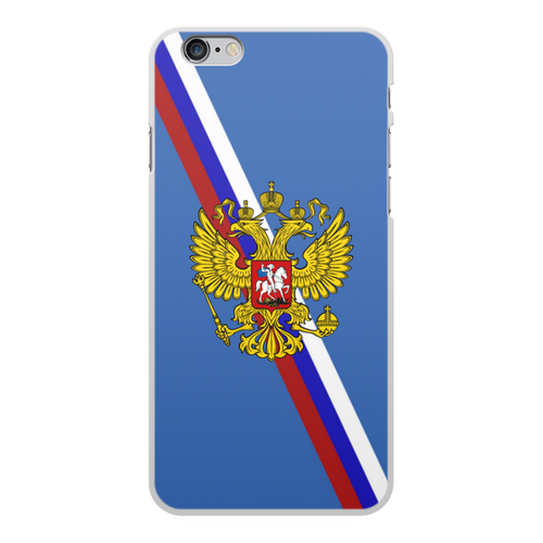 Заказать чехол для iPhone 6/6 Plus в Москве. Чехол для iPhone 6 Plus, объёмная печать Герб России от THE_NISE  - готовые дизайны и нанесение принтов.