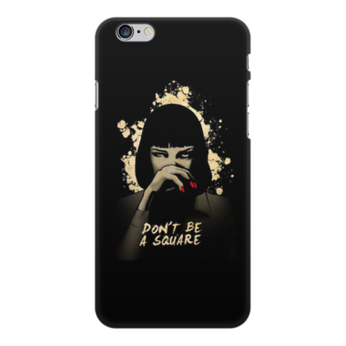 Заказать чехол для iPhone 6/6 Plus в Москве. Чехол для iPhone 6 Plus, объёмная печать Pulp Fiction (Ума Турман) от Аня Лукьянова - готовые дизайны и нанесение принтов.
