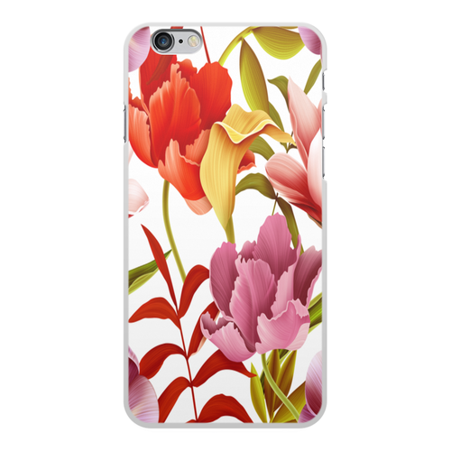 Заказать чехол для iPhone 6/6 Plus в Москве. Чехол для iPhone 6 Plus, объёмная печать сад цветов от THE_NISE  - готовые дизайны и нанесение принтов.
