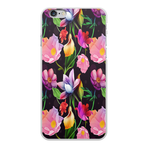 Заказать чехол для iPhone 6/6 Plus в Москве. Чехол для iPhone 6 Plus, объёмная печать сад цветов от THE_NISE  - готовые дизайны и нанесение принтов.