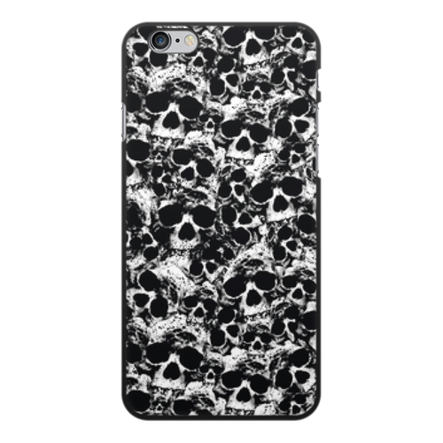 Заказать чехол для iPhone 6/6 Plus в Москве. Чехол для iPhone 6 Plus, объёмная печать Камуфляж "Черепа" от Аня Лукьянова - готовые дизайны и нанесение принтов.