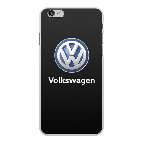 Заказать чехол для iPhone 6/6 Plus в Москве. Чехол для iPhone 6 Plus, объёмная печать Volkswagen от DESIGNER   - готовые дизайны и нанесение принтов.