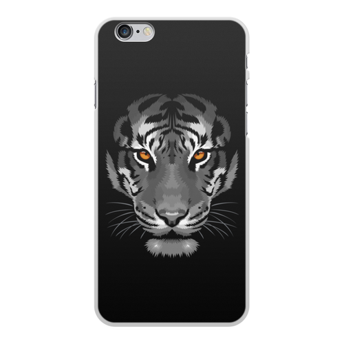 Заказать чехол для iPhone 6/6 Plus в Москве. Чехол для iPhone 6 Plus, объёмная печать Белый тигр от ISliM - готовые дизайны и нанесение принтов.