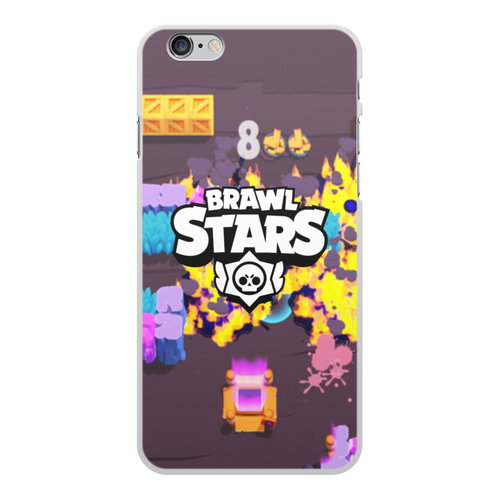 Заказать чехол для iPhone 6/6 Plus в Москве. Чехол для iPhone 6 Plus, объёмная печать Brawl Stars от THE_NISE  - готовые дизайны и нанесение принтов.