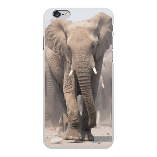Заказать чехол для iPhone 6/6 Plus в Москве. Чехол для iPhone 6 Plus, объёмная печать Слоны от THE_NISE  - готовые дизайны и нанесение принтов.