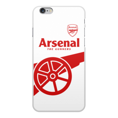 Заказать чехол для iPhone 6/6 Plus в Москве. Чехол для iPhone 6 Plus, объёмная печать Arsenal от geekbox - готовые дизайны и нанесение принтов.