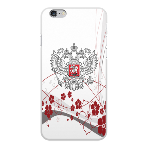 Заказать чехол для iPhone 6/6 Plus в Москве. Чехол для iPhone 6 Plus, объёмная печать герб РФ от THE_NISE  - готовые дизайны и нанесение принтов.