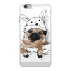 Заказать чехол для iPhone 6/6 Plus в Москве. Чехол для iPhone 6 Plus, объёмная печать Мопс в шапочке от kate.shmidt.11@mail.ru - готовые дизайны и нанесение принтов.