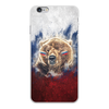 Заказать чехол для iPhone 6/6 Plus в Москве. Чехол для iPhone 6 Plus, объёмная печать Русский Медведь от tutik_mutik@mail.ru - готовые дизайны и нанесение принтов.