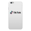 Заказать чехол для iPhone 6/6 Plus в Москве. Чехол для iPhone 6 Plus, объёмная печать TikTok  от DESIGNER   - готовые дизайны и нанесение принтов.