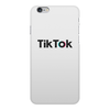 Заказать чехол для iPhone 6/6 Plus в Москве. Чехол для iPhone 6 Plus, объёмная печать TikTok  от DESIGNER   - готовые дизайны и нанесение принтов.