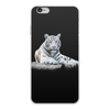 Заказать чехол для iPhone 6/6 Plus в Москве. Чехол для iPhone 6 Plus, объёмная печать Белый тигр от THE_NISE  - готовые дизайны и нанесение принтов.