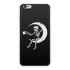 Заказать чехол для iPhone 6/6 Plus в Москве. Чехол для iPhone 6 Plus, объёмная печать Скелет на Луне от MariYang  - готовые дизайны и нанесение принтов.