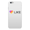 Заказать чехол для iPhone 6/6 Plus в Москве. Чехол для iPhone 6 Plus, объёмная печать Like  от DESIGNER   - готовые дизайны и нанесение принтов.
