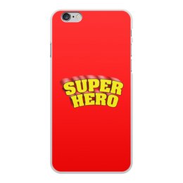 Заказать чехол для iPhone 6/6 Plus в Москве. Чехол для iPhone 6 Plus, объёмная печать Super hero от THE_NISE  - готовые дизайны и нанесение принтов.