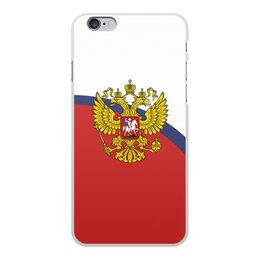 Заказать чехол для iPhone 6/6 Plus в Москве. Чехол для iPhone 6 Plus, объёмная печать Russia от THE_NISE  - готовые дизайны и нанесение принтов.