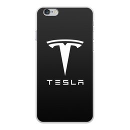 Заказать чехол для iPhone 6/6 Plus в Москве. Чехол для iPhone 6 Plus, объёмная печать TESLA от DESIGNER   - готовые дизайны и нанесение принтов.