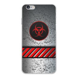 Заказать чехол для iPhone 6/6 Plus в Москве. Чехол для iPhone 6 Plus, объёмная печать Biohazard от THE_NISE  - готовые дизайны и нанесение принтов.