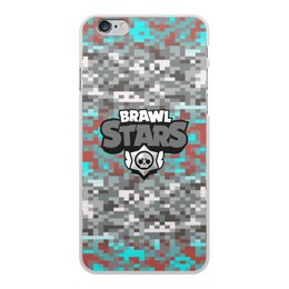 Заказать чехол для iPhone 6/6 Plus в Москве. Чехол для iPhone 6 Plus, объёмная печать Brawl Stars от THE_NISE  - готовые дизайны и нанесение принтов.