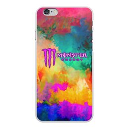 Заказать чехол для iPhone 6/6 Plus в Москве. Чехол для iPhone 6 Plus, объёмная печать Monster Energy от THE_NISE  - готовые дизайны и нанесение принтов.