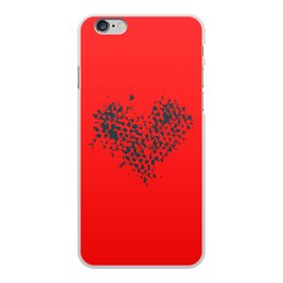 Заказать чехол для iPhone 6/6 Plus в Москве. Чехол для iPhone 6 Plus, объёмная печать сердце от THE_NISE  - готовые дизайны и нанесение принтов.