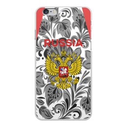 Заказать чехол для iPhone 6/6 Plus в Москве. Чехол для iPhone 6 Plus, объёмная печать Russia от THE_NISE  - готовые дизайны и нанесение принтов.