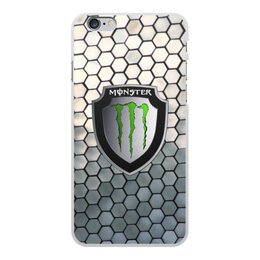 Заказать чехол для iPhone 6/6 Plus в Москве. Чехол для iPhone 6 Plus, объёмная печать Monster Energy от THE_NISE  - готовые дизайны и нанесение принтов.