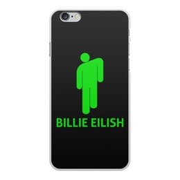 Заказать чехол для iPhone 6/6 Plus в Москве. Чехол для iPhone 6 Plus, объёмная печать Billie Eilish от DESIGNER   - готовые дизайны и нанесение принтов.