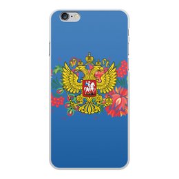 Заказать чехол для iPhone 6/6 Plus в Москве. Чехол для iPhone 6 Plus, объёмная печать Герб РФ от THE_NISE  - готовые дизайны и нанесение принтов.