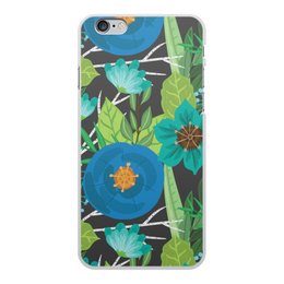 Заказать чехол для iPhone 6/6 Plus в Москве. Чехол для iPhone 6 Plus, объёмная печать  flowers от THE_NISE  - готовые дизайны и нанесение принтов.