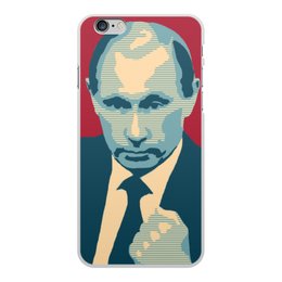 Заказать чехол для iPhone 6/6 Plus в Москве. Чехол для iPhone 6 Plus, объёмная печать Putin от THE_NISE  - готовые дизайны и нанесение принтов.