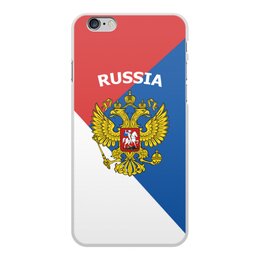 Заказать чехол для iPhone 6/6 Plus в Москве. Чехол для iPhone 6 Plus, объёмная печать  Герб России от THE_NISE  - готовые дизайны и нанесение принтов.