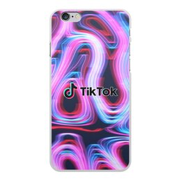 Заказать чехол для iPhone 6/6 Plus в Москве. Чехол для iPhone 6 Plus, объёмная печать Tik Tok от THE_NISE  - готовые дизайны и нанесение принтов.