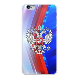 Заказать чехол для iPhone 6/6 Plus в Москве. Чехол для iPhone 6 Plus, объёмная печать Russia от THE_NISE  - готовые дизайны и нанесение принтов.