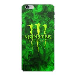 Заказать чехол для iPhone 6/6 Plus в Москве. Чехол для iPhone 6 Plus, объёмная печать Monster Energy от THE_NISE  - готовые дизайны и нанесение принтов.