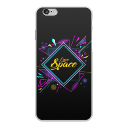 Заказать чехол для iPhone 6/6 Plus в Москве. Чехол для iPhone 6 Plus, объёмная печать Love Space от The Spaceway  - готовые дизайны и нанесение принтов.