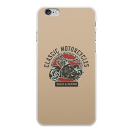 Заказать чехол для iPhone 6/6 Plus в Москве. Чехол для iPhone 6 Plus, объёмная печать Classic motorcycles  от THE_NISE  - готовые дизайны и нанесение принтов.