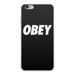 Заказать чехол для iPhone 6/6 Plus в Москве. Чехол для iPhone 6 Plus, объёмная печать OBEY  от DESIGNER   - готовые дизайны и нанесение принтов.