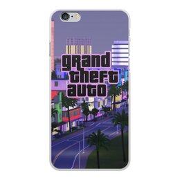 Заказать чехол для iPhone 6/6 Plus в Москве. Чехол для iPhone 6 Plus, объёмная печать Grand Theft Auto от THE_NISE  - готовые дизайны и нанесение принтов.