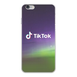 Заказать чехол для iPhone 6/6 Plus в Москве. Чехол для iPhone 6 Plus, объёмная печать Tik Tok от THE_NISE  - готовые дизайны и нанесение принтов.