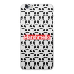 Заказать чехол для iPhone 6/6 Plus в Москве. Чехол для iPhone 6 Plus, объёмная печать Marshmello от THE_NISE  - готовые дизайны и нанесение принтов.