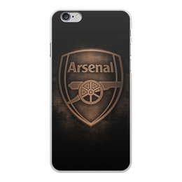 Заказать чехол для iPhone 6/6 Plus в Москве. Чехол для iPhone 6 Plus, объёмная печать Arsenal от geekbox - готовые дизайны и нанесение принтов.