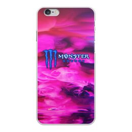 Заказать чехол для iPhone 6/6 Plus в Москве. Чехол для iPhone 6 Plus, объёмная печать Monster Energy от THE_NISE  - готовые дизайны и нанесение принтов.