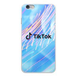 Заказать чехол для iPhone 6/6 Plus в Москве. Чехол для iPhone 6 Plus, объёмная печать Tik Tok от THE_NISE  - готовые дизайны и нанесение принтов.