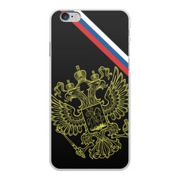 Заказать чехол для iPhone 6/6 Plus в Москве. Чехол для iPhone 6 Plus, объёмная печать  Герб России от THE_NISE  - готовые дизайны и нанесение принтов.