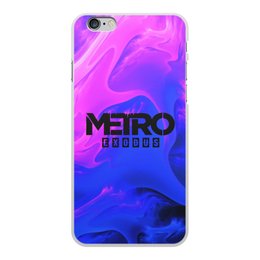 Заказать чехол для iPhone 6/6 Plus в Москве. Чехол для iPhone 6 Plus, объёмная печать Metro Exodus от THE_NISE  - готовые дизайны и нанесение принтов.