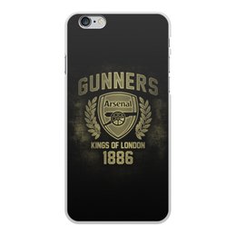 Заказать чехол для iPhone 6/6 Plus в Москве. Чехол для iPhone 6 Plus, объёмная печать Arsenal от geekbox - готовые дизайны и нанесение принтов.