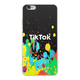 Заказать чехол для iPhone 6/6 Plus в Москве. Чехол для iPhone 6 Plus, объёмная печать Tik Tok от THE_NISE  - готовые дизайны и нанесение принтов.