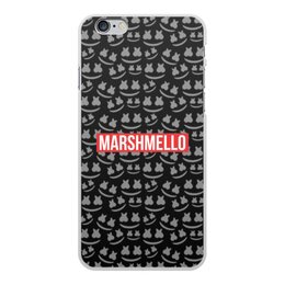 Заказать чехол для iPhone 6/6 Plus в Москве. Чехол для iPhone 6 Plus, объёмная печать Marshmello от THE_NISE  - готовые дизайны и нанесение принтов.